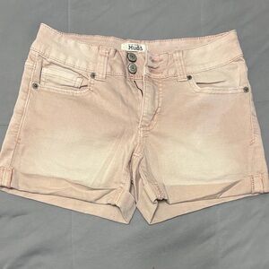 Mudd Light Pink Jean Shorts